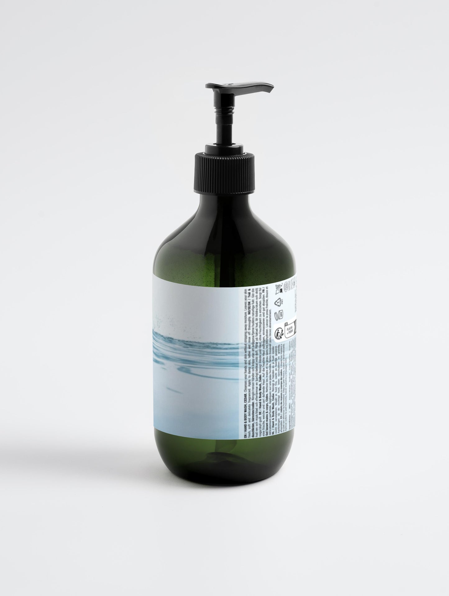 Hand & Body Wash, Peppermint & Dark Cedar