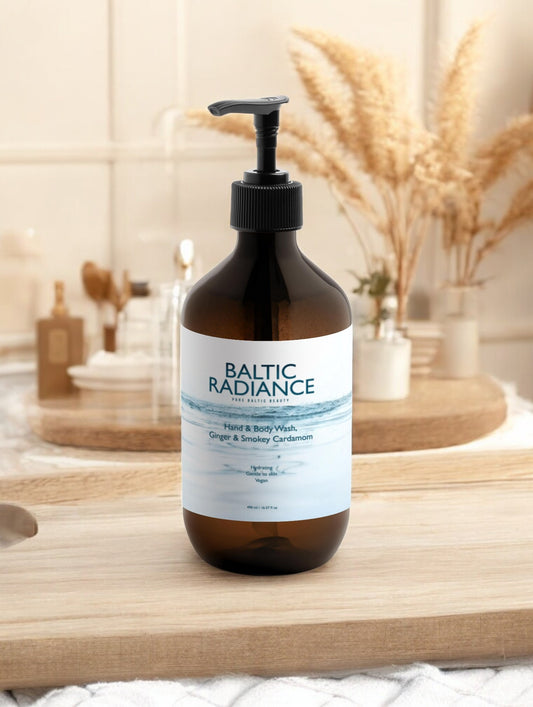 Hand & Body Wash, Ginger & Smoky Cardamom
