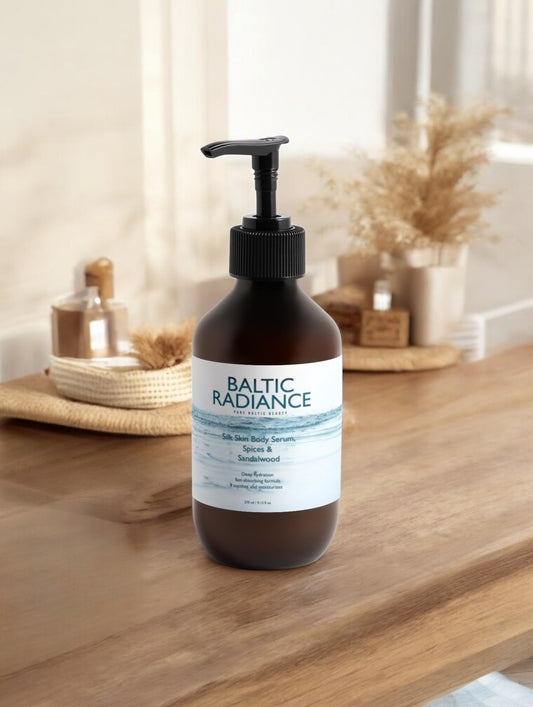 Silk Skin Body Serum, Spices & Sandalwood