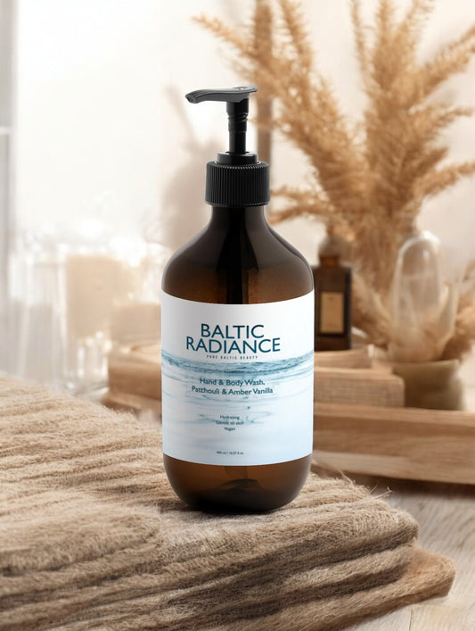 Hand & Body Wash, Patchouli & Amber Vanilla
